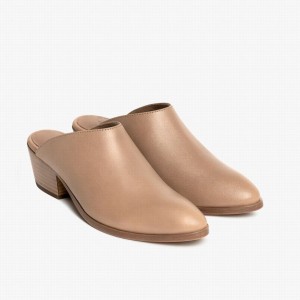 Thursday Boots Breeze Mules Női Kávé | YIP5669RB