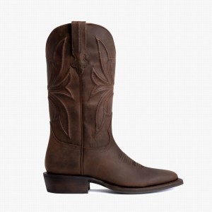 Thursday Boots Desperado Western Csizma Férfi Csokoládé | WRP5823HI