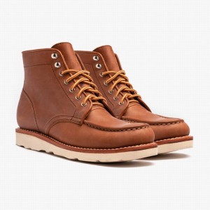 Thursday Boots Diplomat Fűzős Csizma Férfi Barna | XDX3819WH