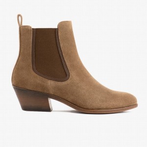 Thursday Boots Duchess Bootie Chelsea Csizma Női Barna | FWT9986ZJ