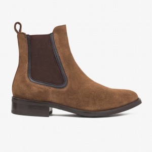 Thursday Boots Duchess Chelsea Csizma Női Barna | QPE763PG