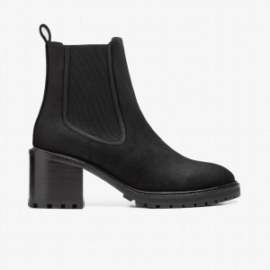 Thursday Boots Knockout Chelsea Csizma Női Fekete | HWO3472YH