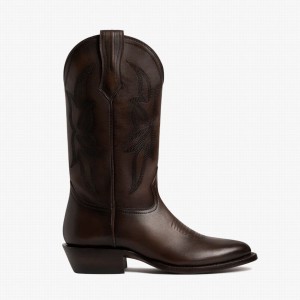 Thursday Boots Maverick Western Csizma Férfi Kávé | BYW7691AL