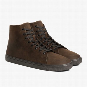 Thursday Boots Premier Magasszárú Tornacipő Férfi Barna | JXI2767NA