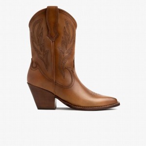 Thursday Boots Sierra Western Csizma Női Barna | SGA9317MF