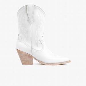 Thursday Boots Sierra Western Csizma Női Fehér | MNR3120SA