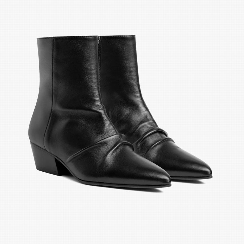 Thursday Boots Bijou Bakancs Női Fekete | YEH8019NQ