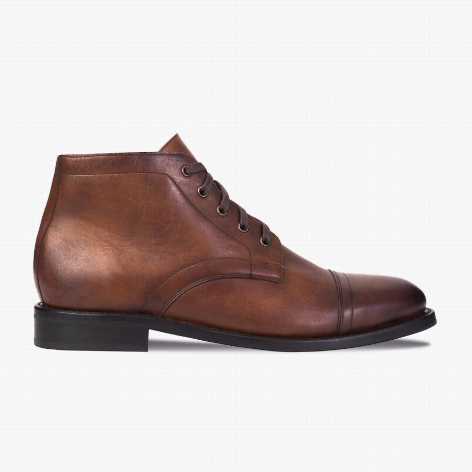 Thursday Boots Cadet Chukka Bakancs Férfi Walnut | FHE1072CK