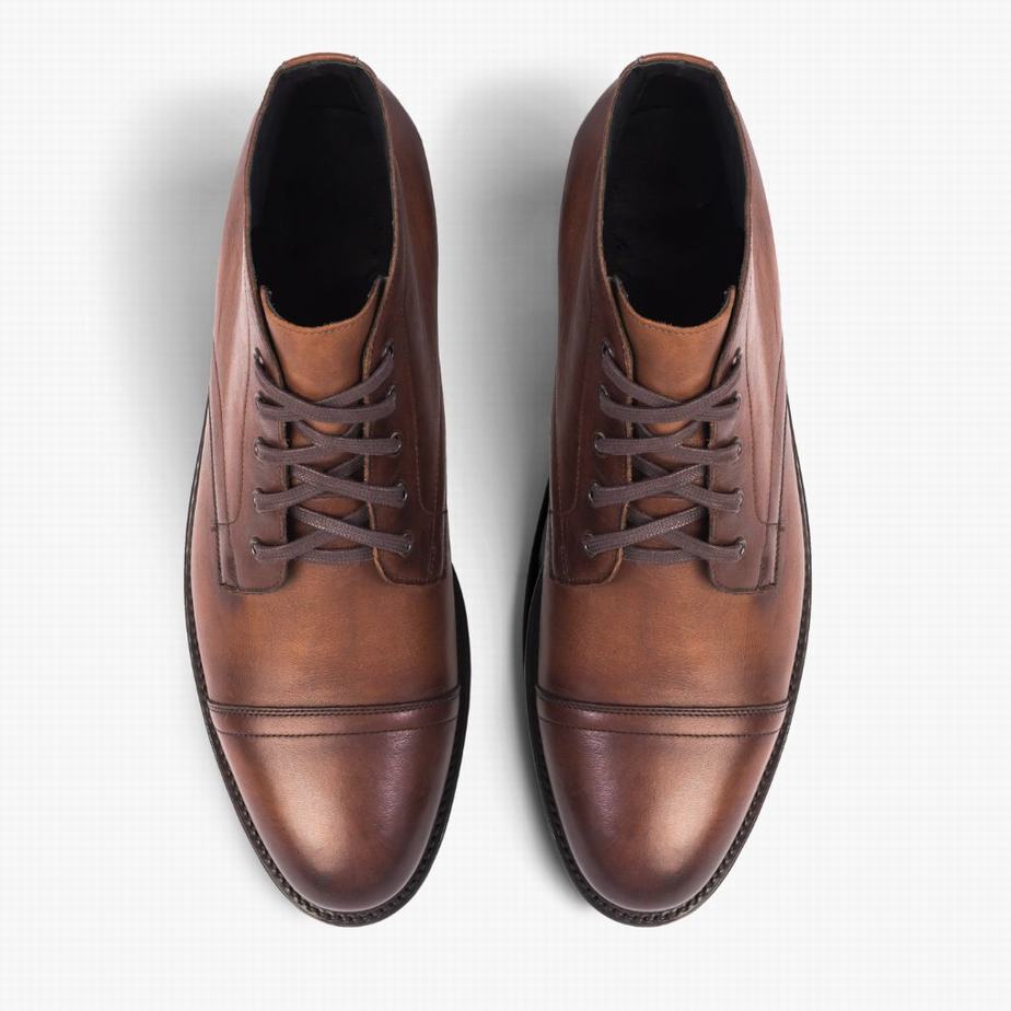 Thursday Boots Cadet Chukka Bakancs Férfi Walnut | FHE1072CK