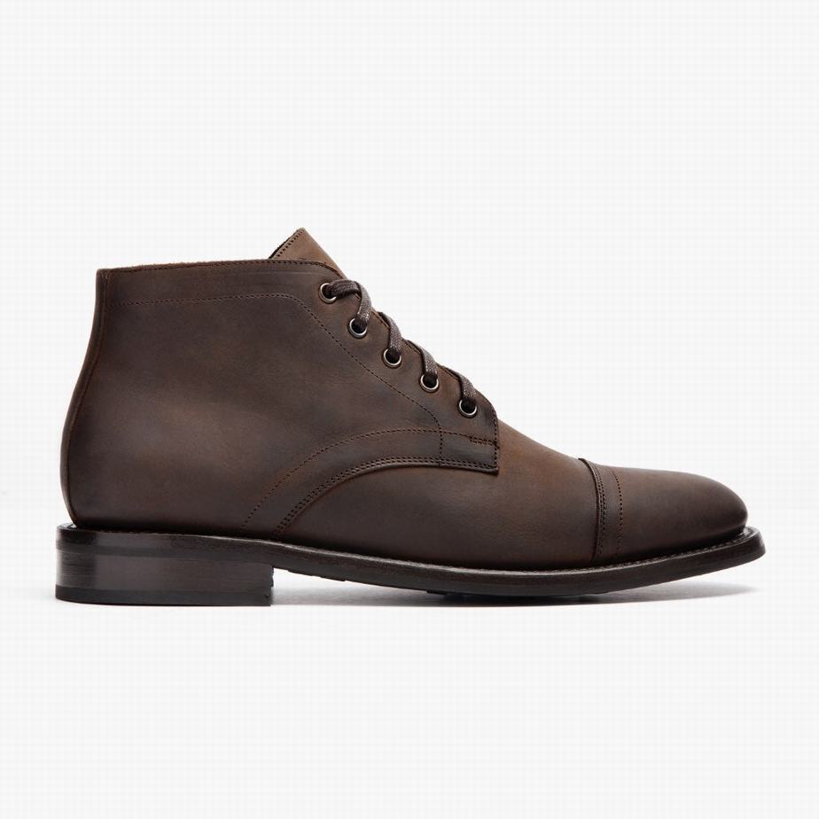 Thursday Boots Cadet Chukka Bakancs Férfi Barna | LQO3687BK