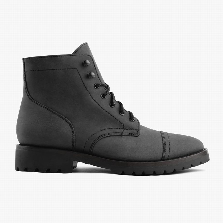 Thursday Boots Captain StormKing® Fűzős Csizma Férfi Szürke | HKG8294HC