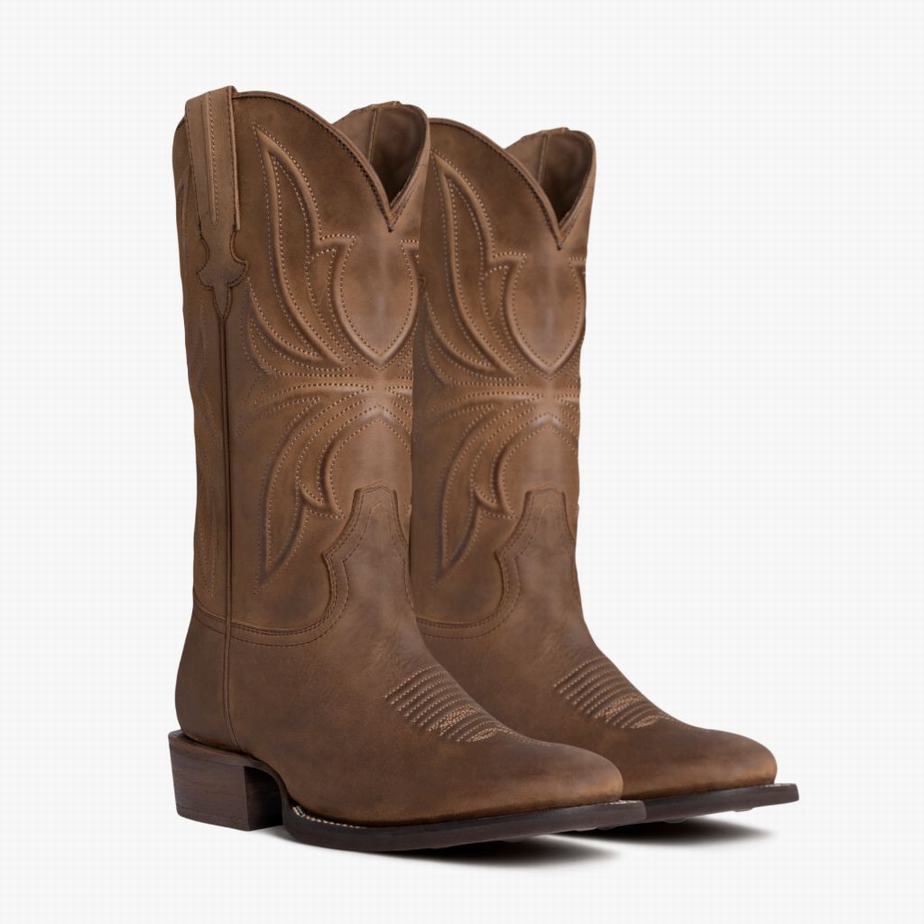 Thursday Boots Desperado Western Csizma Férfi Barna | JCA5421LO