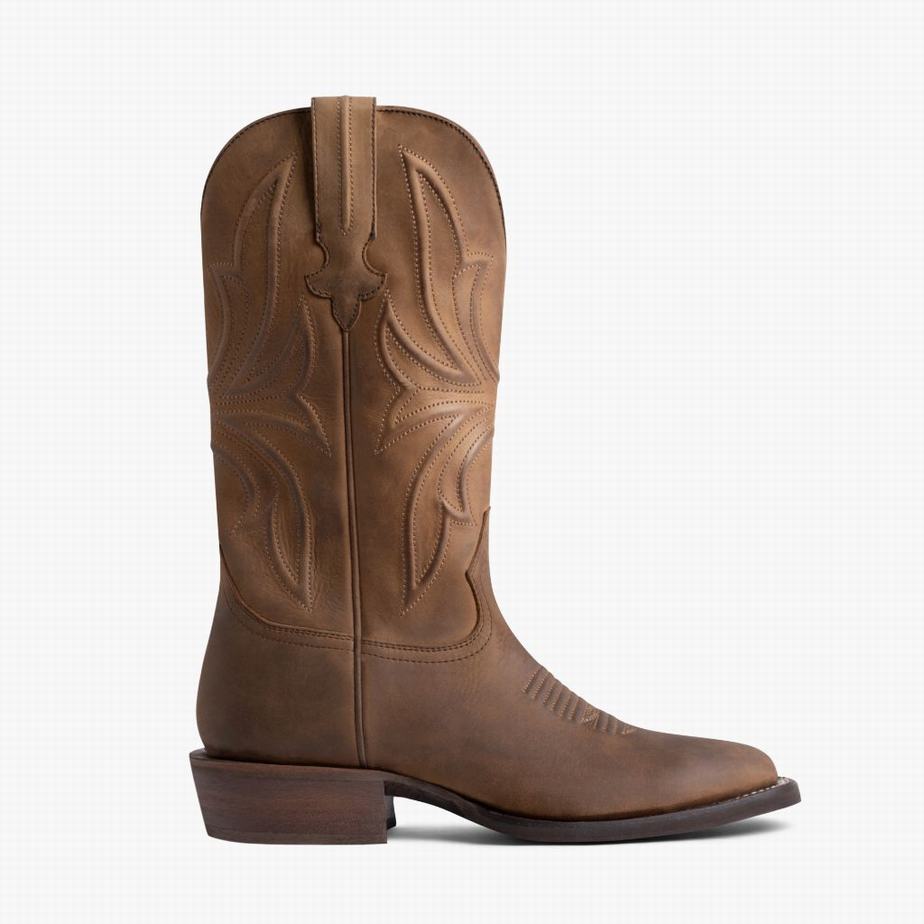 Thursday Boots Desperado Western Csizma Férfi Barna | JCA5421LO