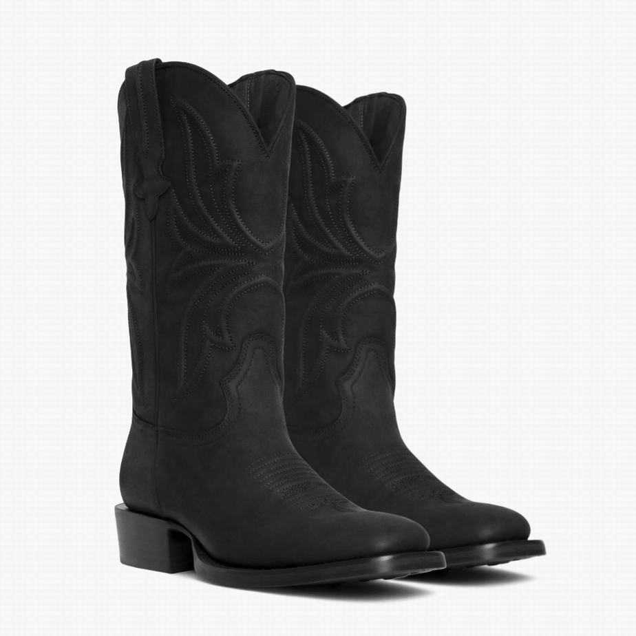 Thursday Boots Desperado Western Csizma Férfi Fekete | YIY7186YX