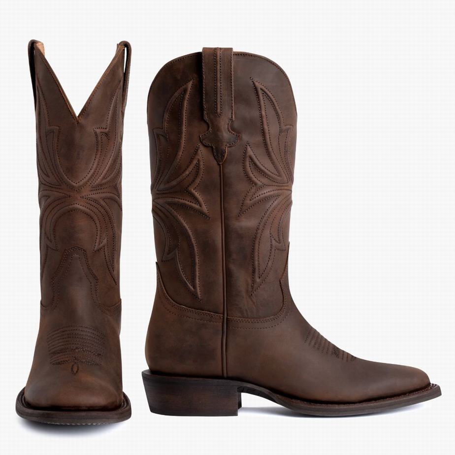 Thursday Boots Desperado Western Csizma Férfi Csokoládé | WRP5823HI