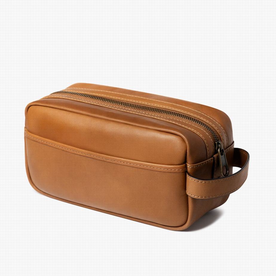 Thursday Boots Dopp Kit Toaletttáskák Férfi Toffee | YHY5770FL