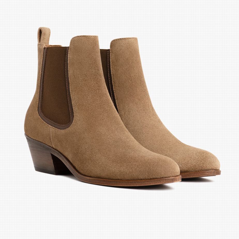 Thursday Boots Duchess Bootie Chelsea Csizma Női Barna | FWT9986ZJ