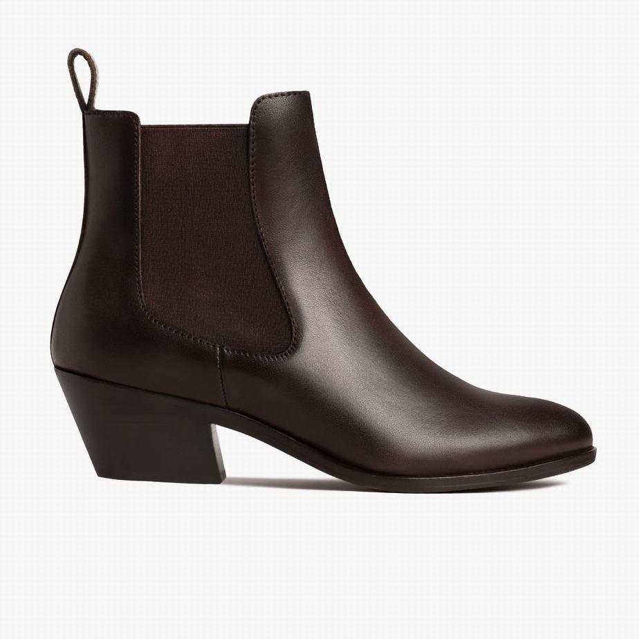 Thursday Boots Duchess Bootie Chelsea Csizma Női Old English | MHC741CO