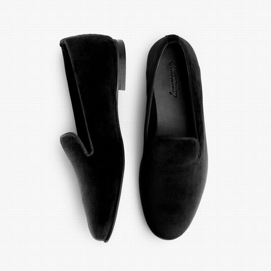 Thursday Boots Eden Loafers Női Fekete | SQR3356QH