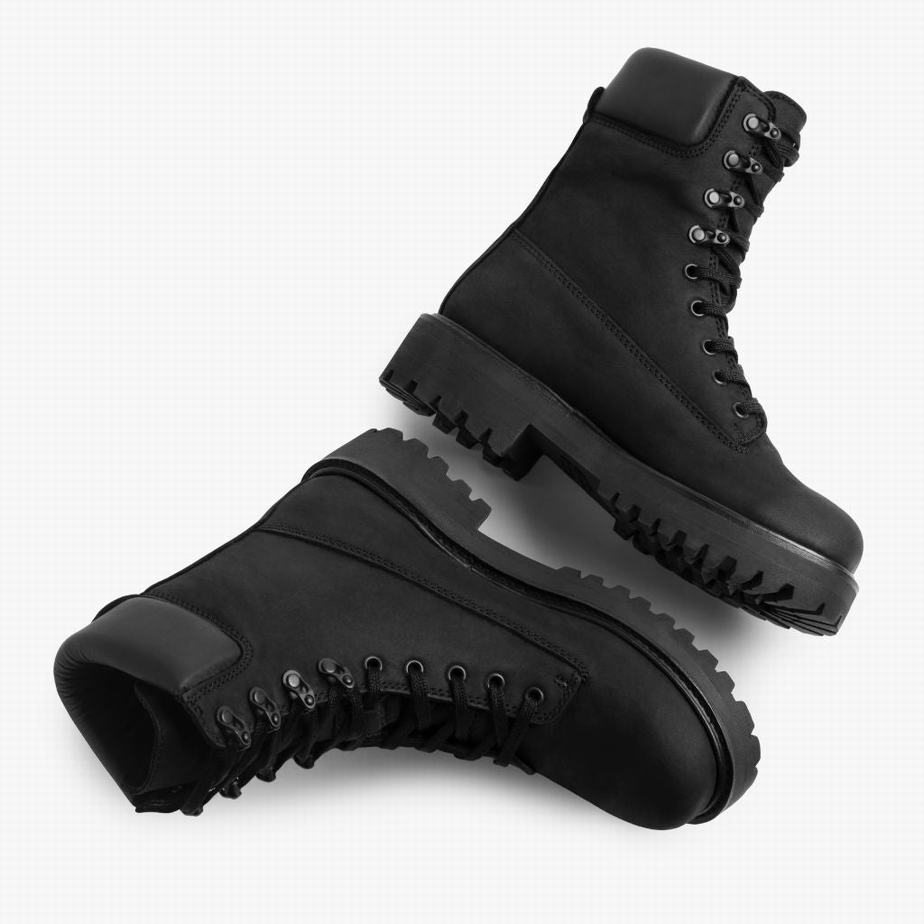 Thursday Boots Explorer Platform Csizma Női Fekete | OWK771HI