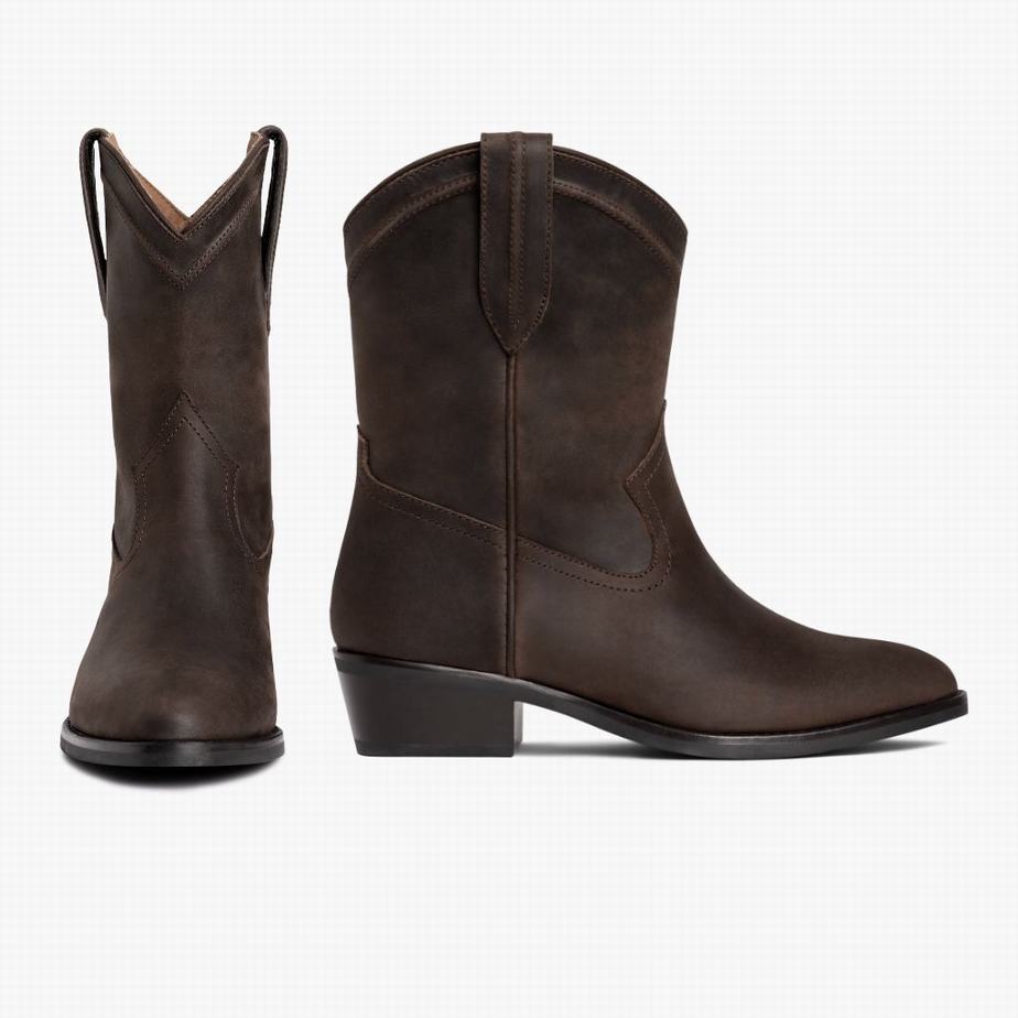 Thursday Boots Liberty Western Csizma Női Barna | HVM3975DK