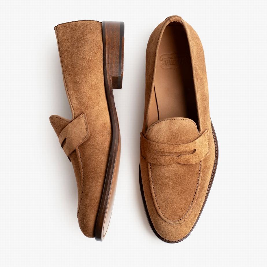 Thursday Boots Lincoln Loafers Férfi Barna | DCR2763QQ