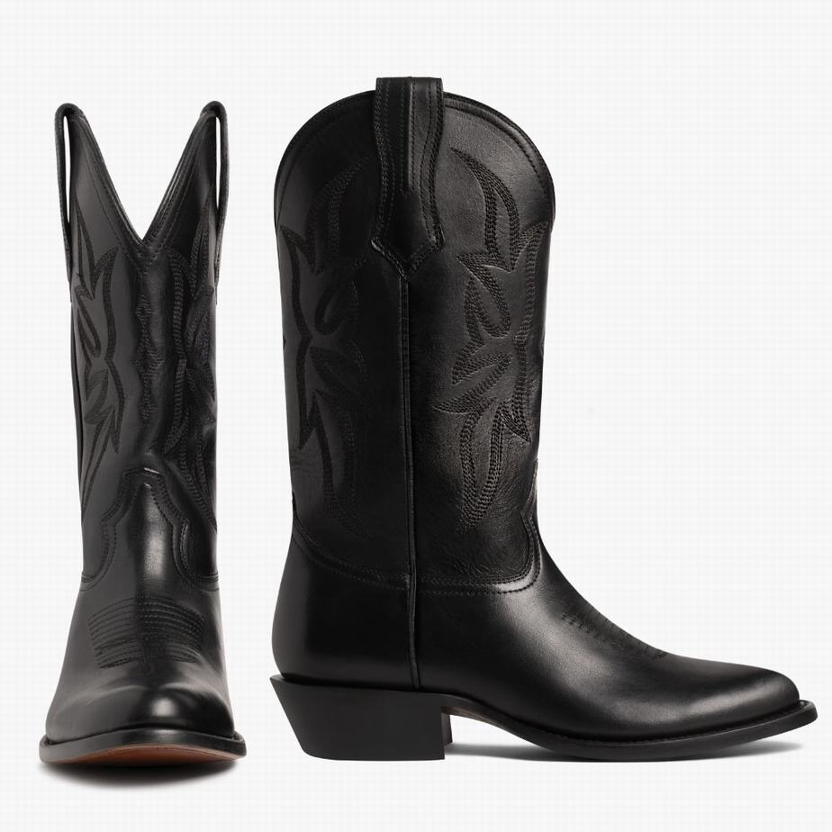 Thursday Boots Maverick Western Csizma Férfi Fekete | PNJ9557IS