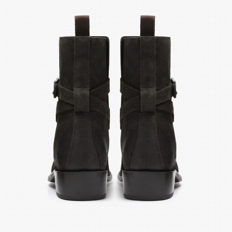 Thursday Boots Rogue Chelsea Csizma Férfi Sötétolivazöld | IVY8014LY