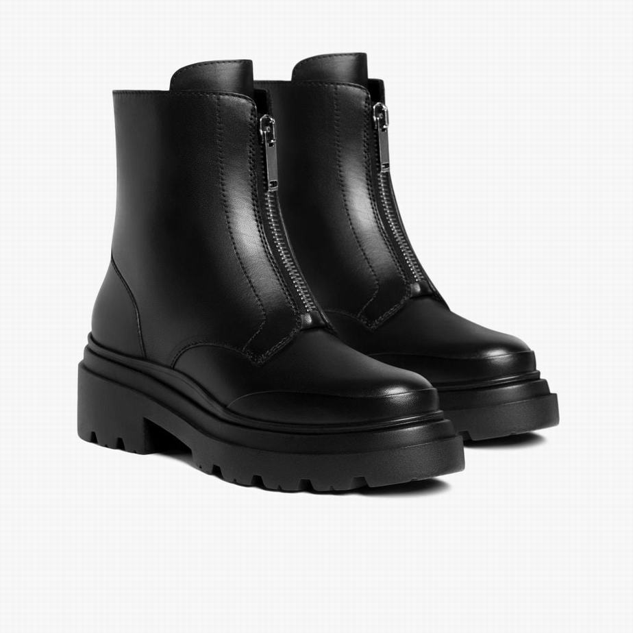 Thursday Boots Ryder Platform Csizma Női Fekete | NQD2412MI