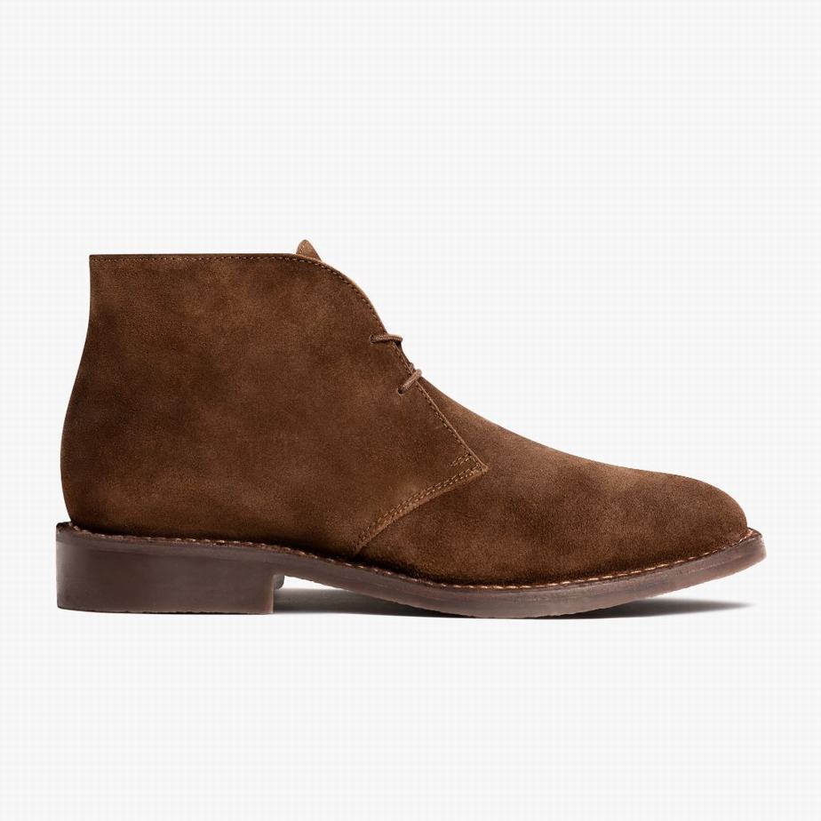 Thursday Boots Scout Chukka Bakancs Férfi Csokoládé | WTE3866SL