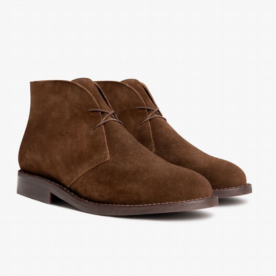 Thursday Boots Scout Chukka Bakancs Férfi Csokoládé | WTE3866SL