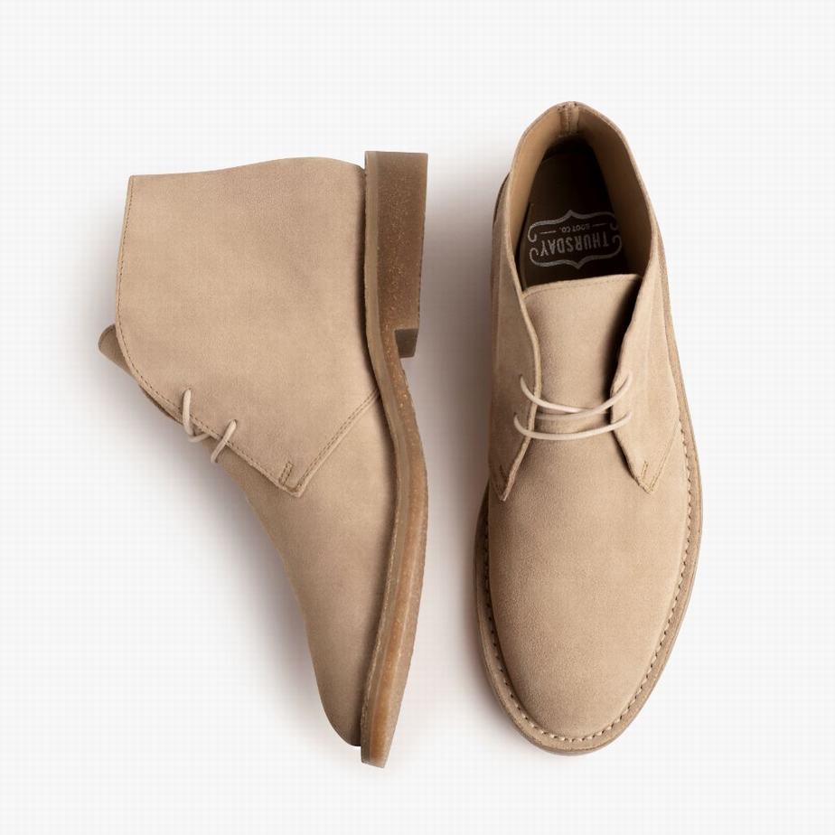 Thursday Boots Scout Chukka Bakancs Férfi Dune | KTI9659SA