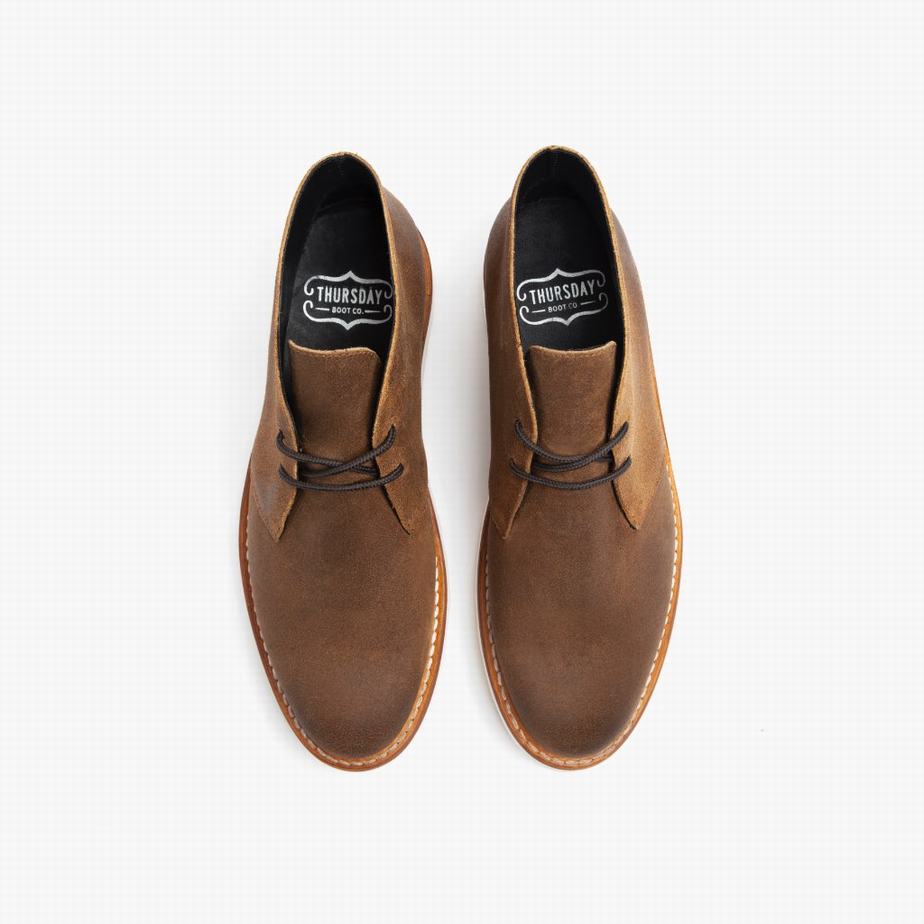 Thursday Boots Scout Chukka Bakancs Férfi Safari | FNO3553QI