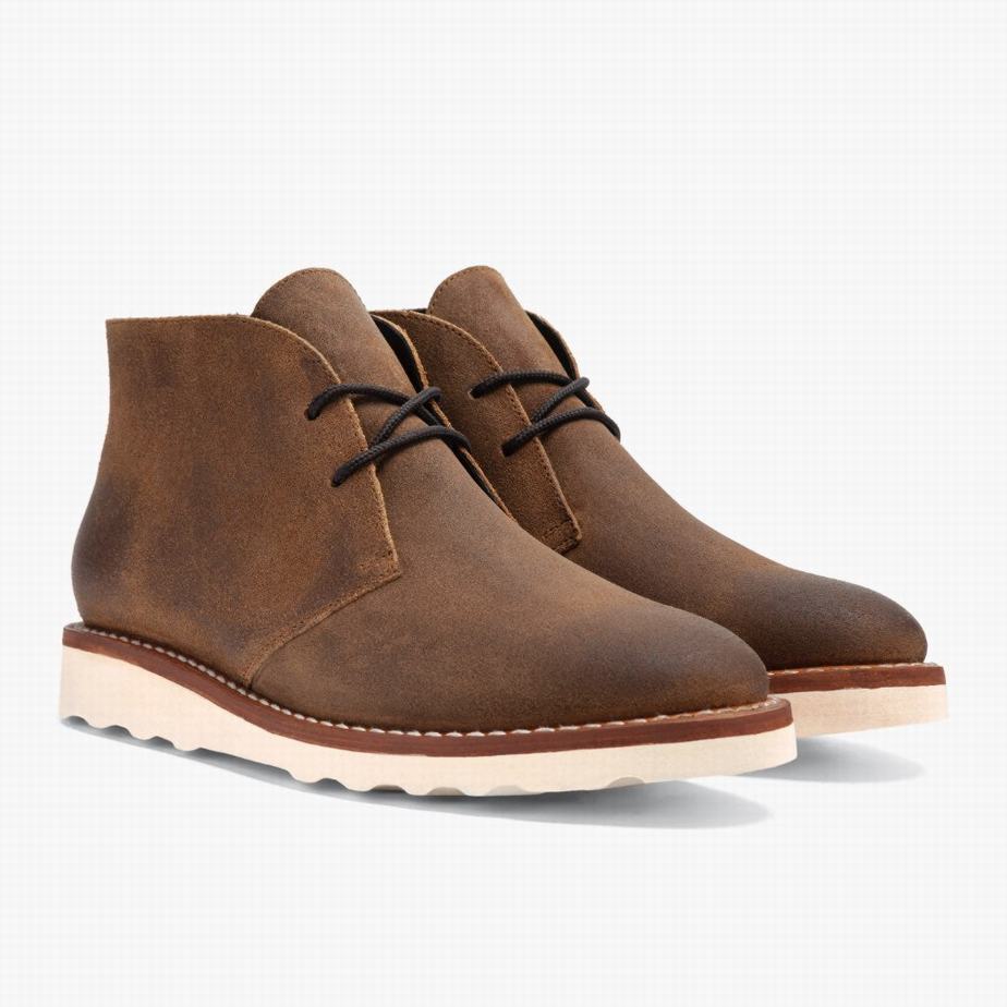 Thursday Boots Scout Chukka Bakancs Férfi Safari | FNO3553QI