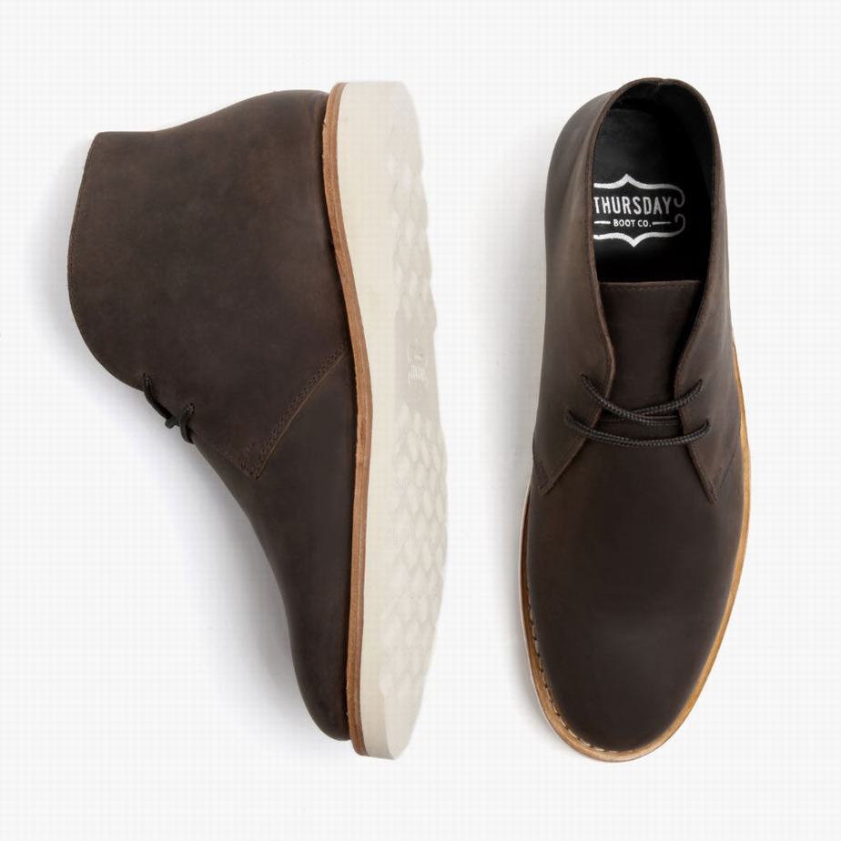 Thursday Boots Scout Chukka Bakancs Férfi Barna | MXC2447YZ