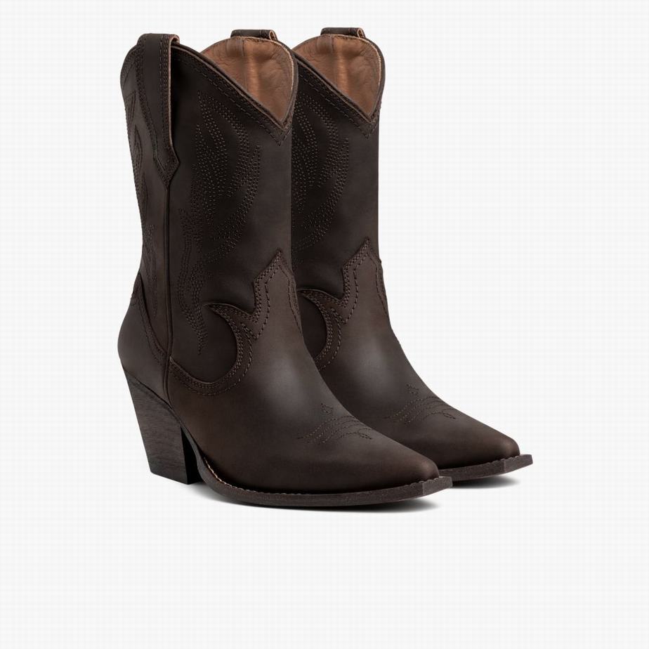 Thursday Boots Sierra Western Csizma Női Barna | NNG9464NS